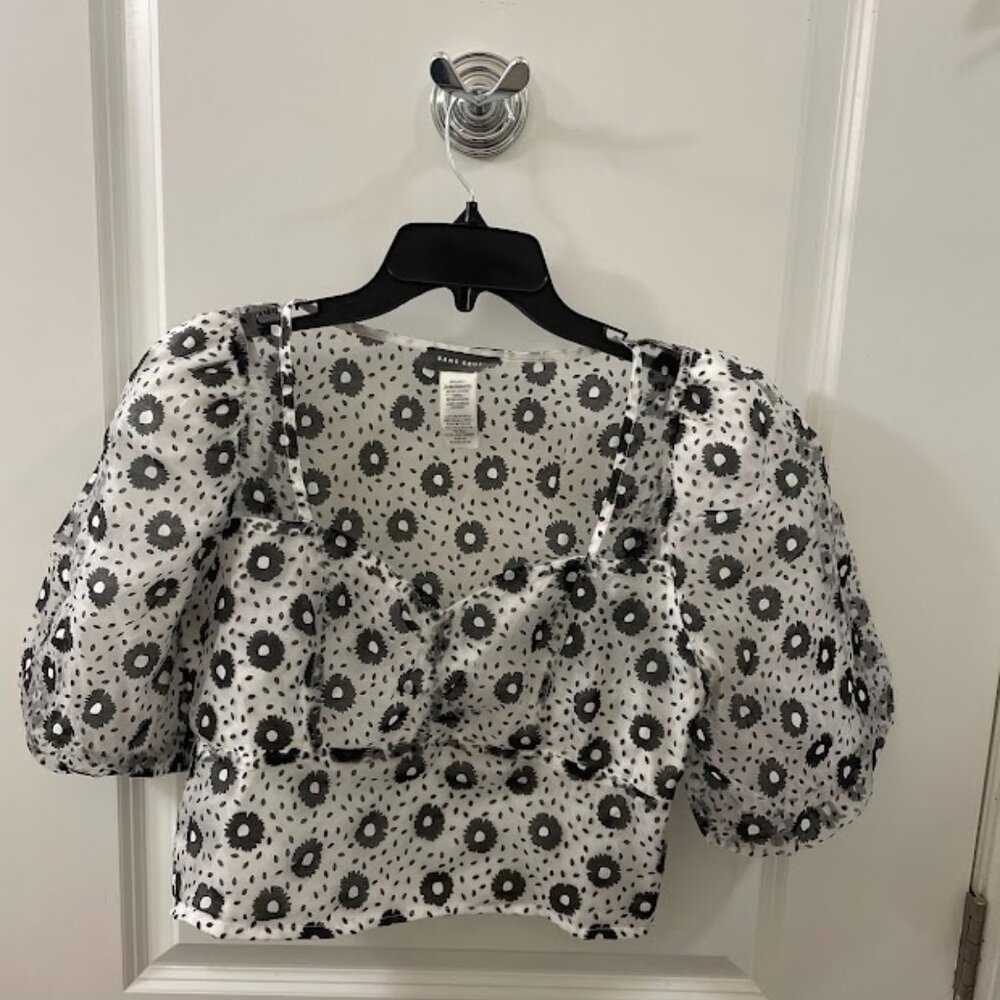 Floral Sans Souci Crop Top